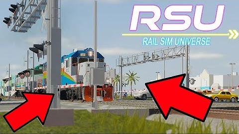 (Roblox) Railfanning on The Miami Corridor Part 10 Pre Sim Universe-Game #roblox #simulator #trains