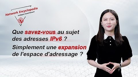 Adresses IPv6