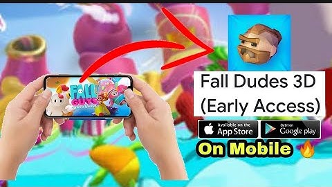 FALL GUYS MOBILE 🔥 Fall Dudes 3D Gameplay(Android/iOS)