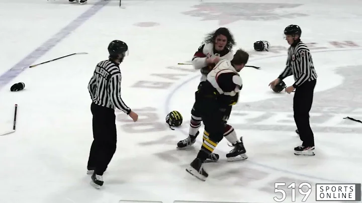 A FIESTY Game 5 between Cambridge and K-W at Galt ...