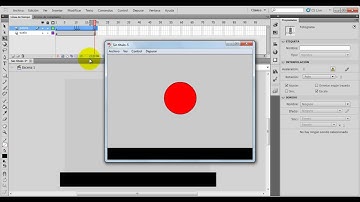 Flash CS5 Pelota rebotando