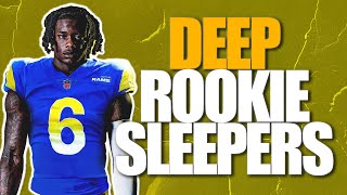 Rookie Draft DEEP Sleepers to Target | 2023 Dynasty Football