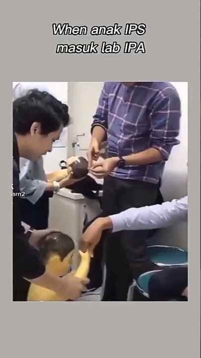 ketika anak IPS masuk lap ipa
