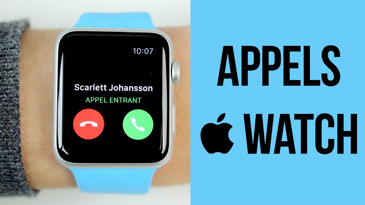 Apple Watch : Recevoir ses appels téléphoniques 