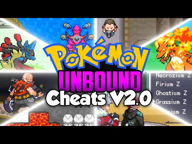 Pokémon Unbound Cheats (2.0), PDF