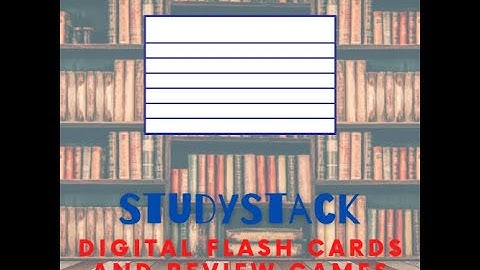 EdTech QuickTip: StudyStack