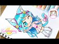 Practicing drawing with Copic19: Gachalife character you requested