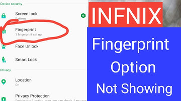 infinix mobile fingerprint not showing | infnix mobile ki finger show nahi ho rahen
