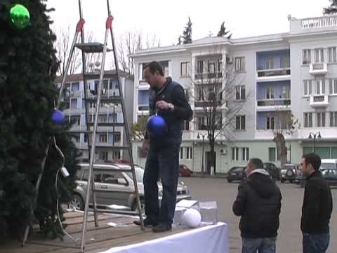 მზადება საახალწლო ღონისძიებებისთვის