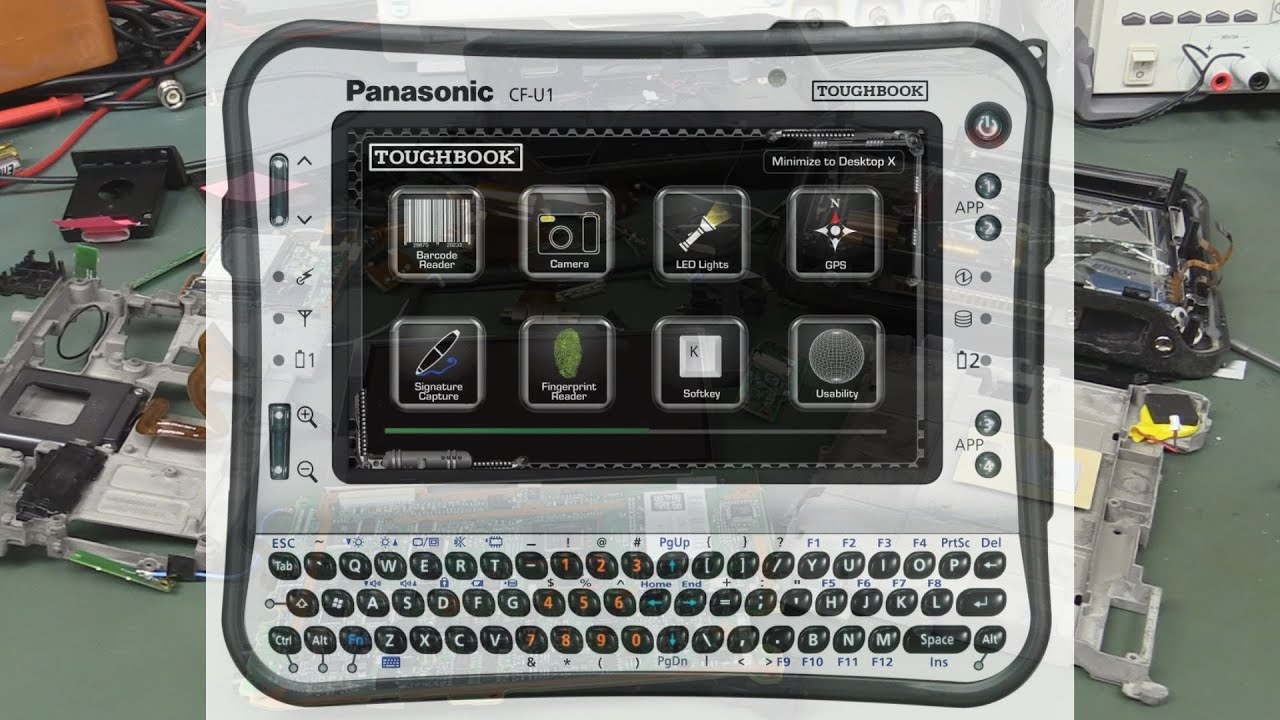 EEVblog #925 - Panasonic CF-U1 ToughBook Teardown