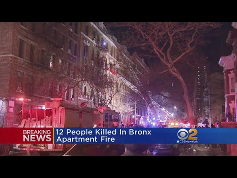 Bronx Fire Leaves A Dozen Dead