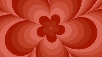 Dark Red Flower Background Screensaver Loop 1 Hour 1080p HD