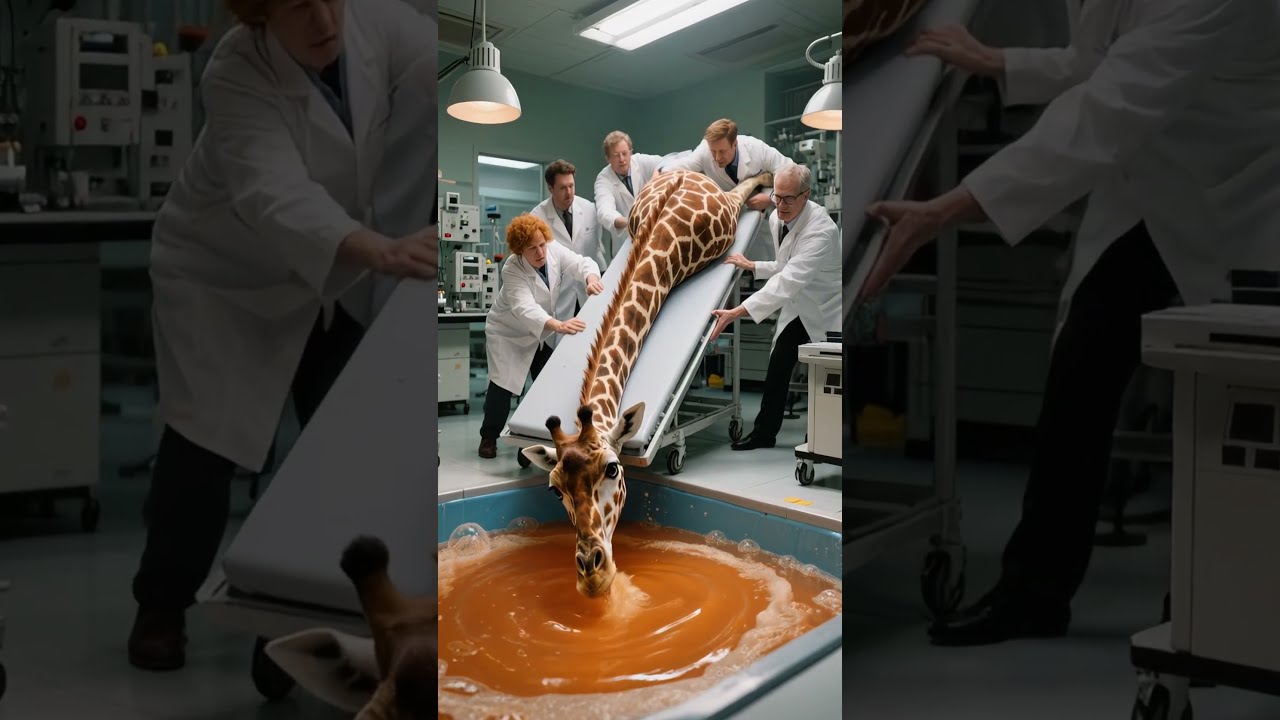 Kid Throws ONE Orange At A Giraffe And Creates Superhero AI Meme Story 