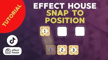 Effect House Tutorial | Screen Pan, Snap image to a position.