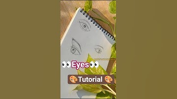 How to Draw Eyes Easy Tutorial @Adityakashyap911 🧑‍🎨 #art #shortsfeed #trending #viral #drawing
