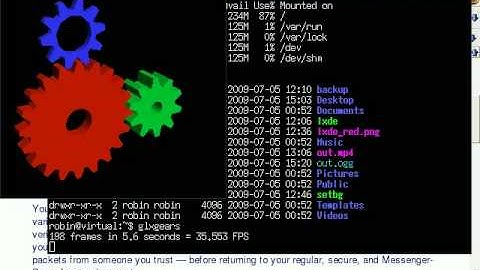recordmydesktop test run