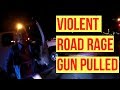 Motorcycle Road Rage Compilation 2017 | GUN PULLED | Mirror Smash