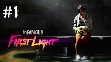 inFamous First Light Gameplay Walkthrough Part 1 - Fetch