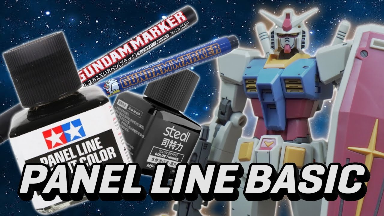 Hướng dẫn đi lằn chìm cho Gundam cơ bản