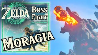 Zelda: Tears of the Kingdom - Moragia Boss Fight - Rising From the Death Mountain Crater