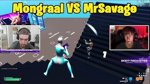 Mongraal vs Mr Savage insane 1v1