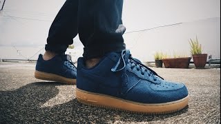 Nike Air Mid (Blue Suede / Gum) - Close and On Feet - YouTube