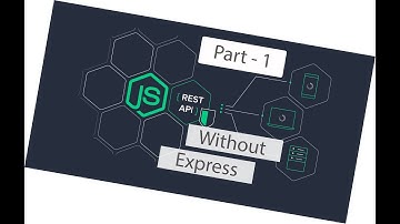 nodeJS api without express framework - GET Request (Part 1) for Beginners