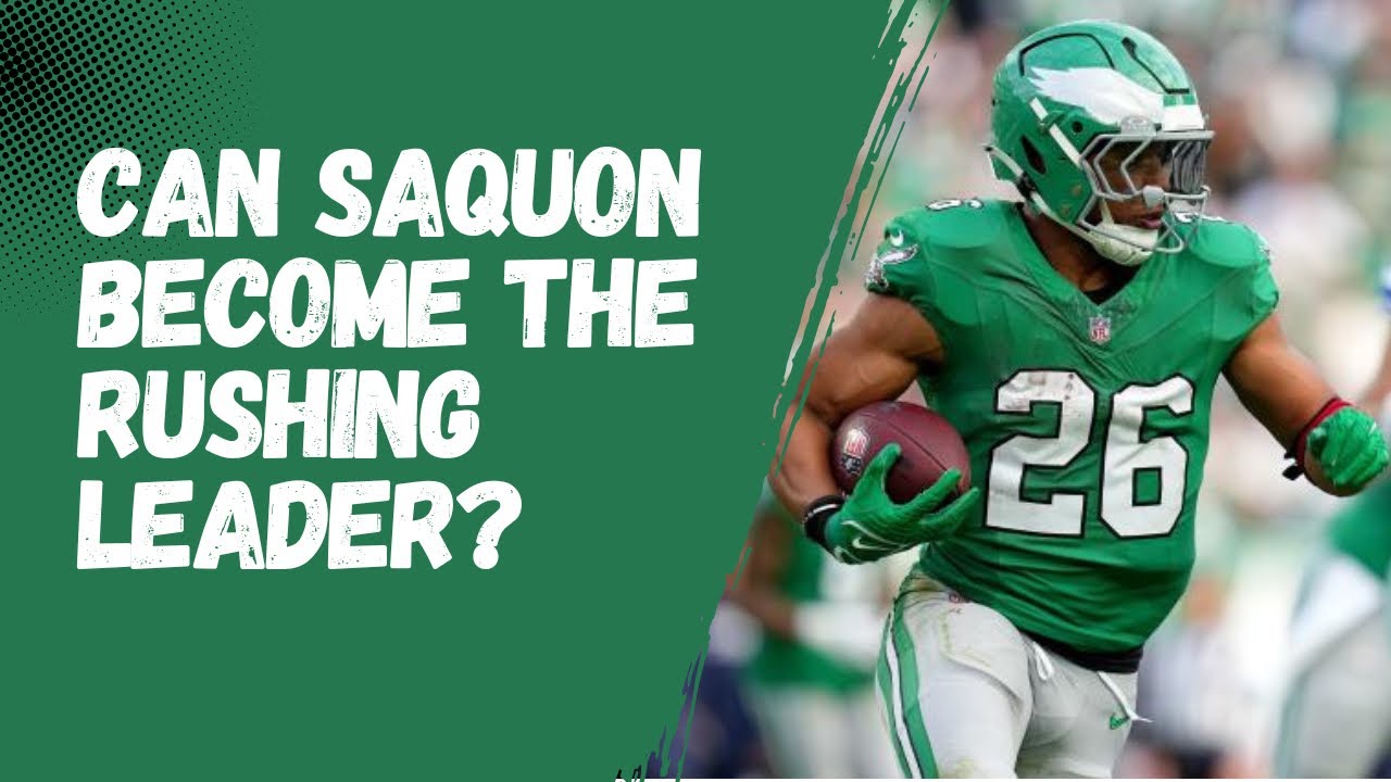 Can Saquon Barkley Become The NFL Rushing Leader?