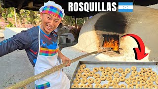 Japanese guy tries to make ROSQUILLAS (cheese donuts) in Honduras