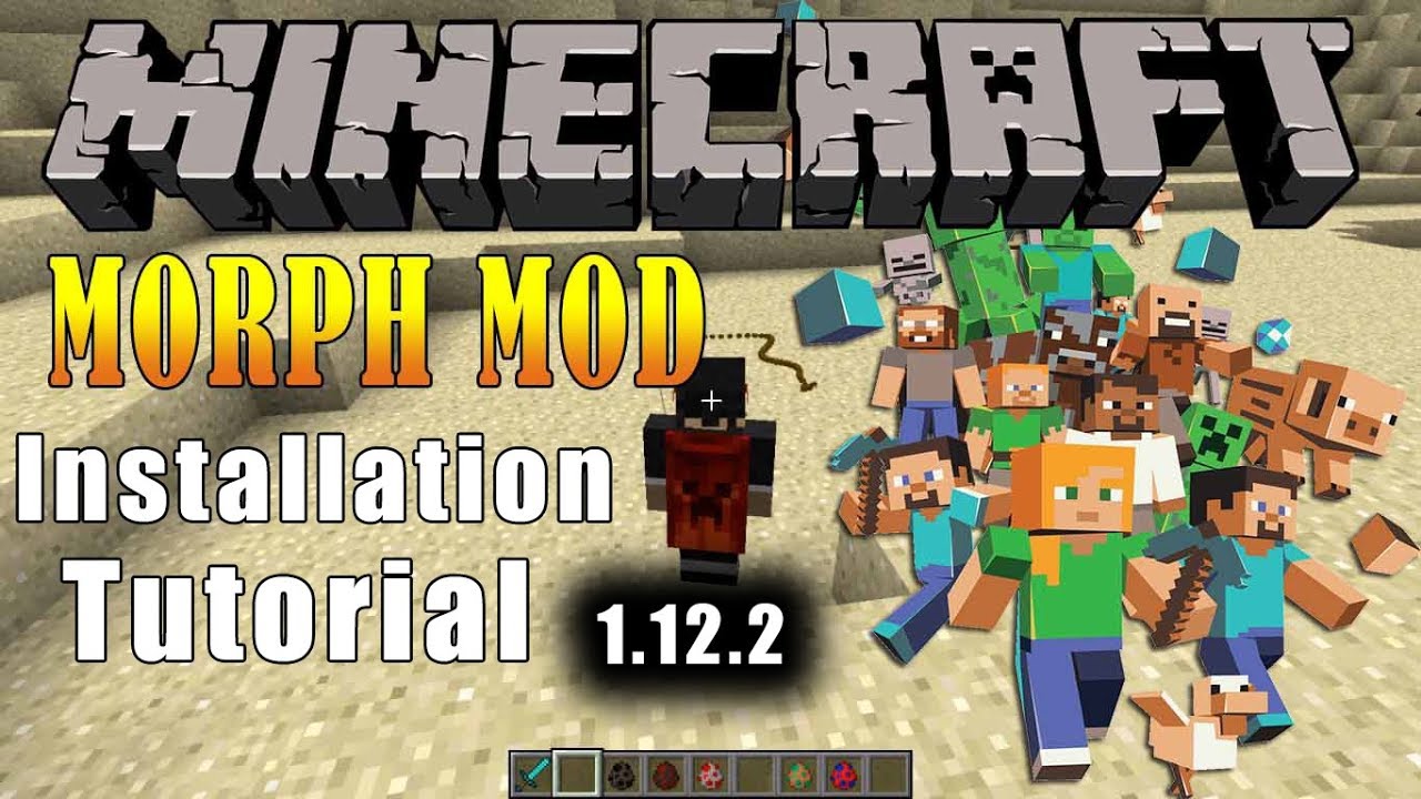 Https minecraftforge net. Morph Minecraft. Morph Mod 1.12.2. Морфинг в майнкрафт. Обзор мода Morph.