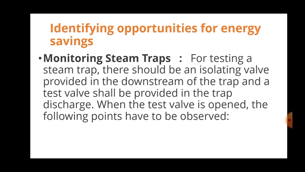 identifying opportunity for energy savings