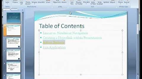Nonlinear Navigation in PowerPoint