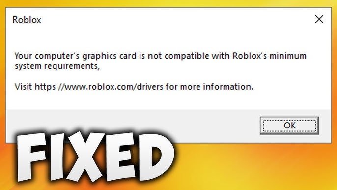 Roblox system requirements