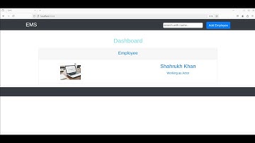 Node js and MongoDB Atlas Employee Management System New