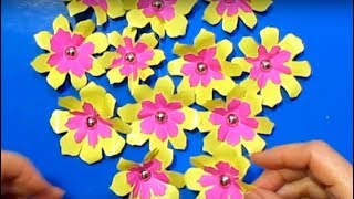Супер_Быстро Легко Сделать Цветочки Своими Руками Поделки из бумаги Цветы для чайников оригами Супер_Быстро Легко Сделать Цветочки Своими Руками Поделки из бумаги Цветы для чайников оригами