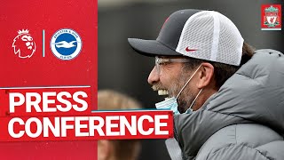 Jürgen Klopp’s pre-match press conference 