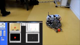 Detecting a red ball - LabVIEW + Festo Robotino + Vision Processing