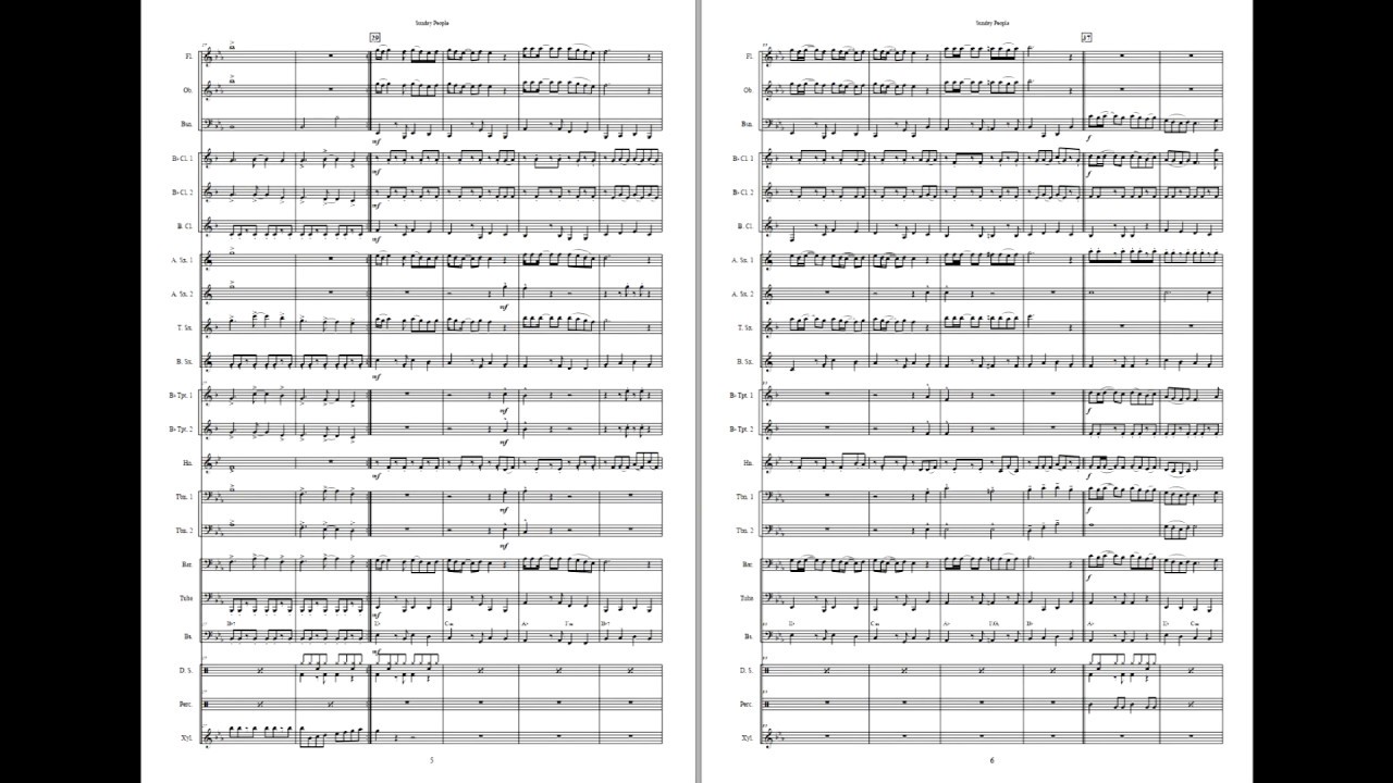 Sunday People - Young Band, Grade 2,5 arr: Esplo - YouTube Noteservice Band Music