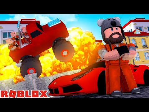 Ferrari 6 Criminals In My Monster Truck Jailbreak Roblox Youtube - missions jailbreak beta roblox monster trucks typing