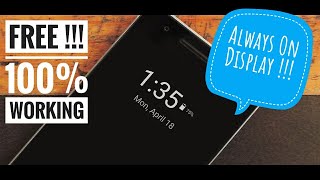 Always-on display for any Android device || Always on Amoled Hack Version.|| Technollusion || screenshot 4