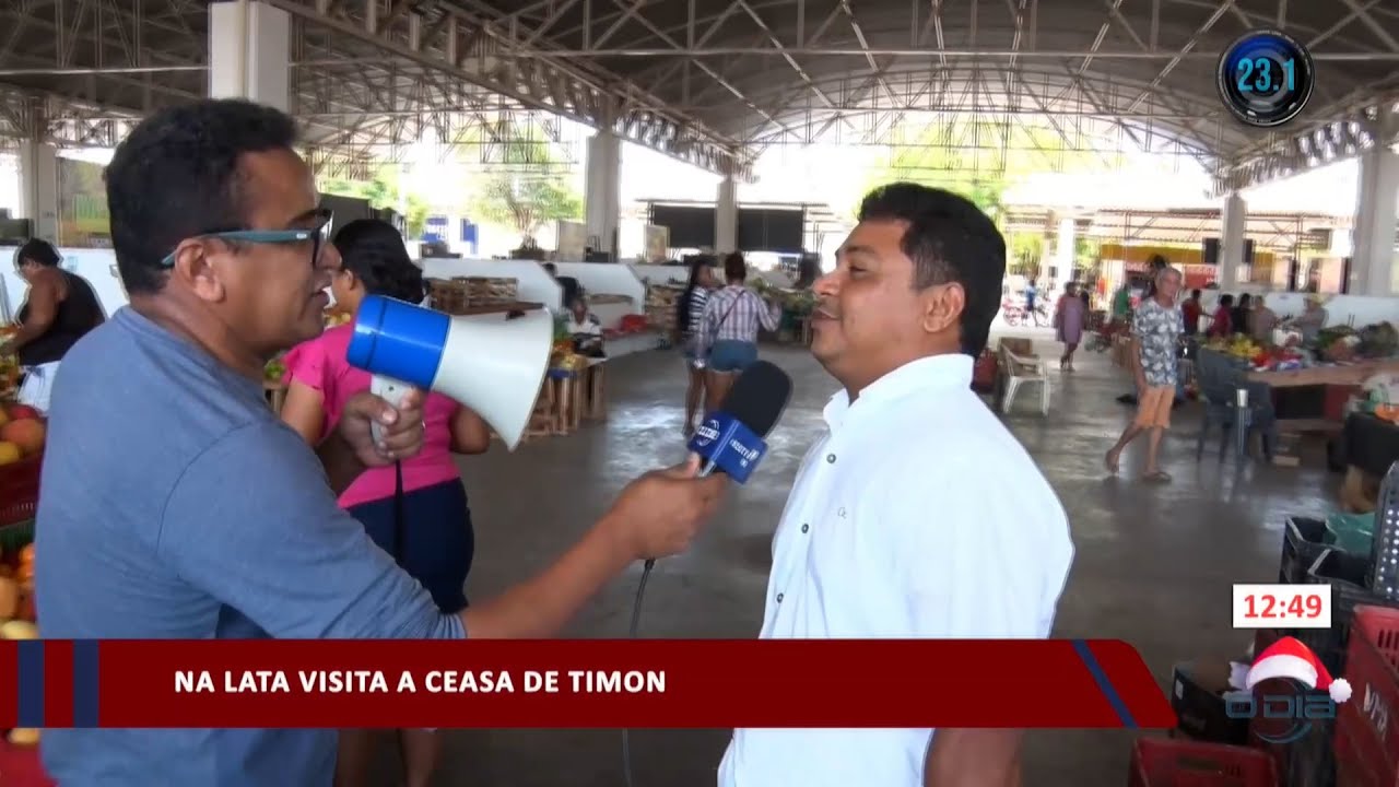 Walberte Dourado faz o quadro Na Lata em Timon 24 11 2023