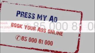Newspaper Advertisements Booking Hyderabad