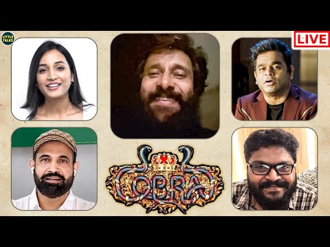 🔴 Chiyaan Vikram's 1st Ever Live | கலகலப்பா பேசி ரகளை செய்த Vikram | COBRA | Srinidhi Shetty