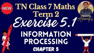 Class 7 Term 2 Chapter 5  Information processing Exercise 5.1  full  TamilNadu Syllabus