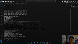 Final Exam Task Algorithm and Programming