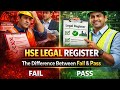 HSE Legal Register Explained | Legal Register for Safety Officers | The HSE Coach
