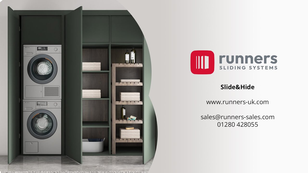 Runners - Slide&Hide Pocket Concealed Single Pocket Door Kit