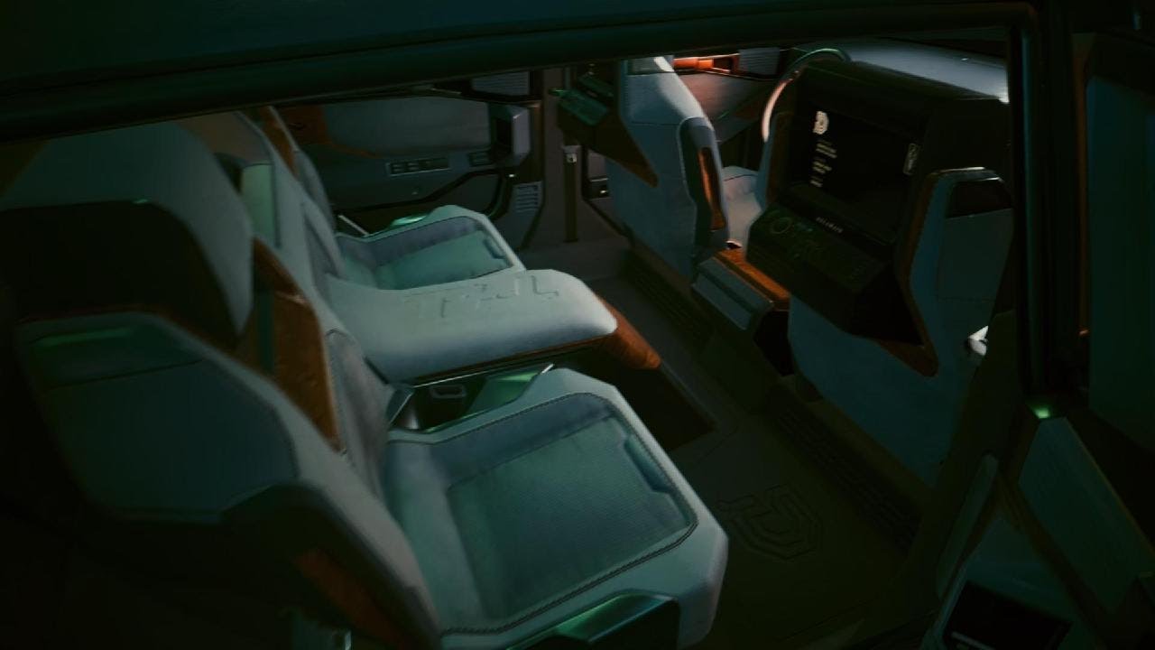 First ride in a Delamain Taxi (Cyberpunk 2077 interactive cutscene)