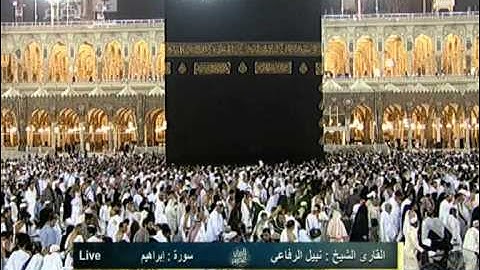 سورة إبراهيم تلاوة حجازية رائعة للشيخ نبيل الرفاعي .