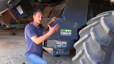 Dr Nick Berry introducing the Seed Terminator